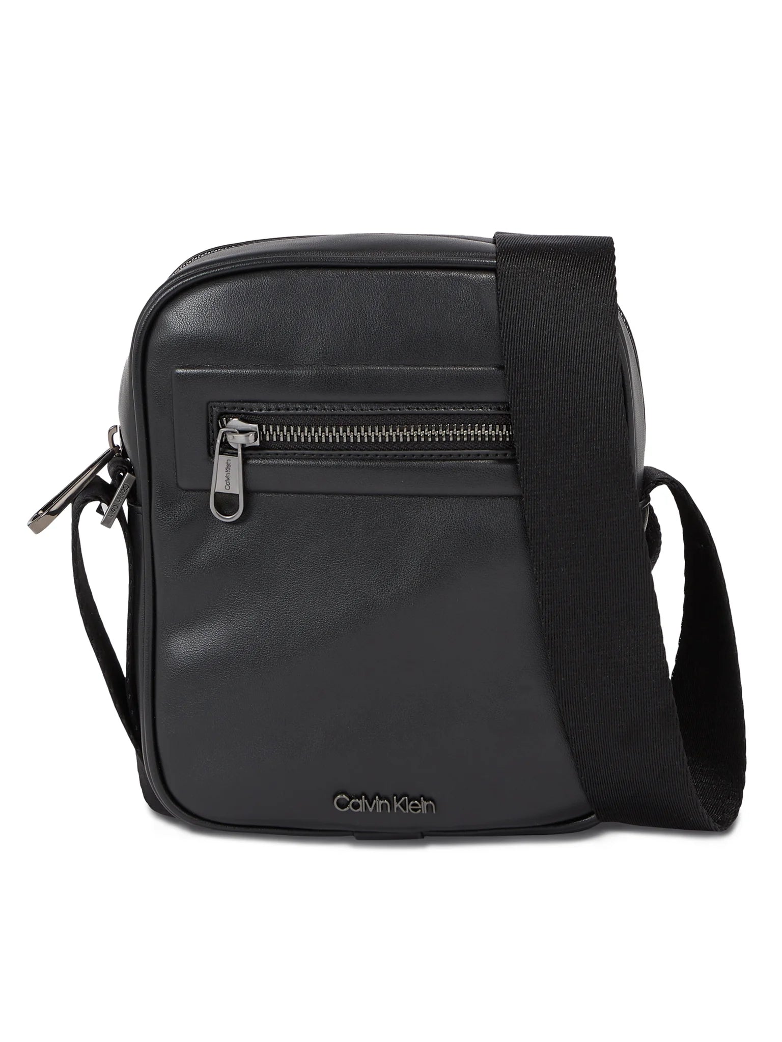 CALVIN KLEIN Borsello Uomo Nero con Tracolla Regolabile e Logo - foto prodotto
